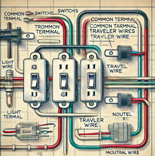 3 way switch wiring